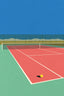 Tennis Court In The Desert