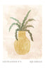 Watercolor houseplants 3