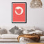 Enso (On Red Background)