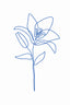 One Line Flower Ii